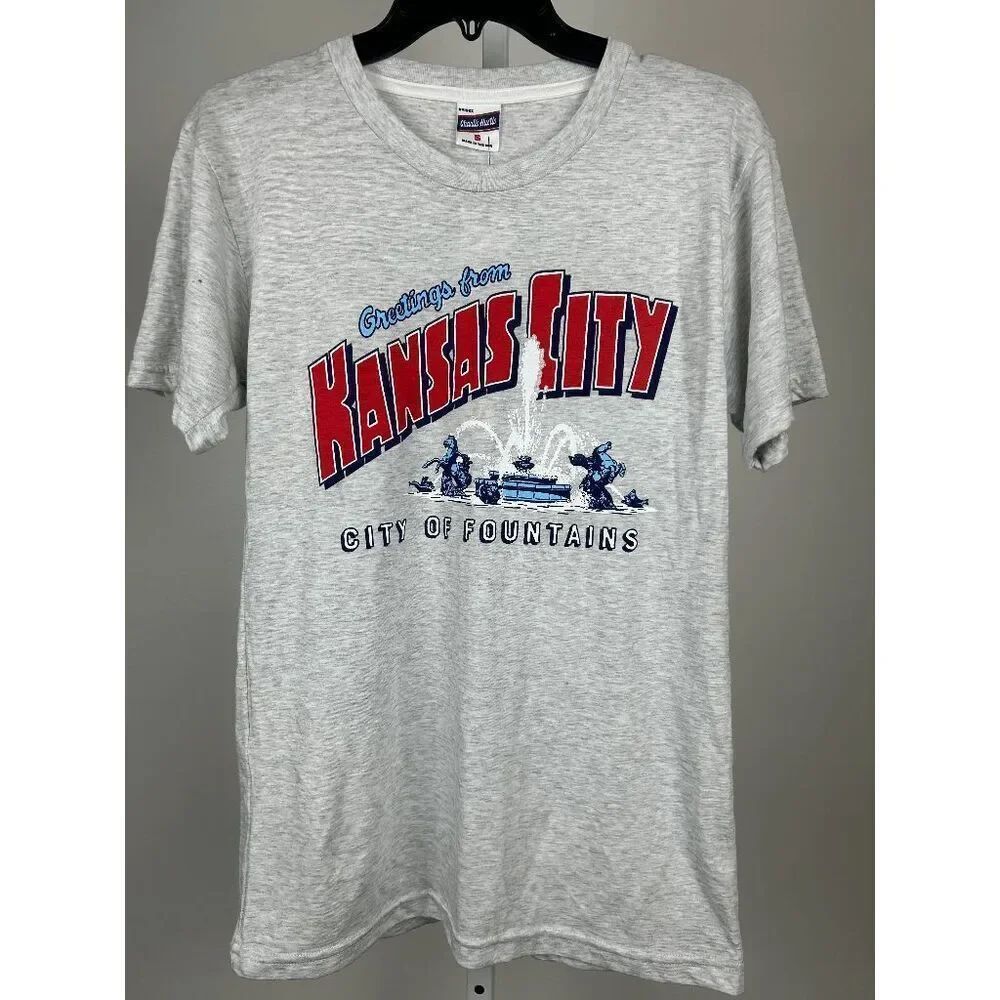 Charlie Hustle City Of Fountains, Greetings From Kansas City Tee S — image 2 of 8
